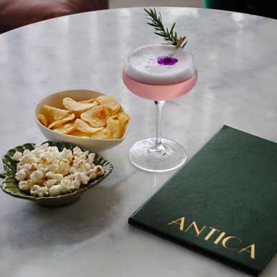Cielo Viola - Recipe by Antica Dining 