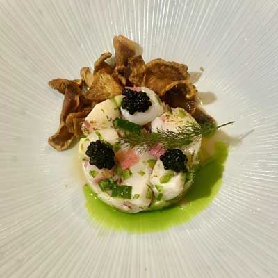 Yuzu Scallop Ceviche - Chef Recipe by Jonathan Hitaka