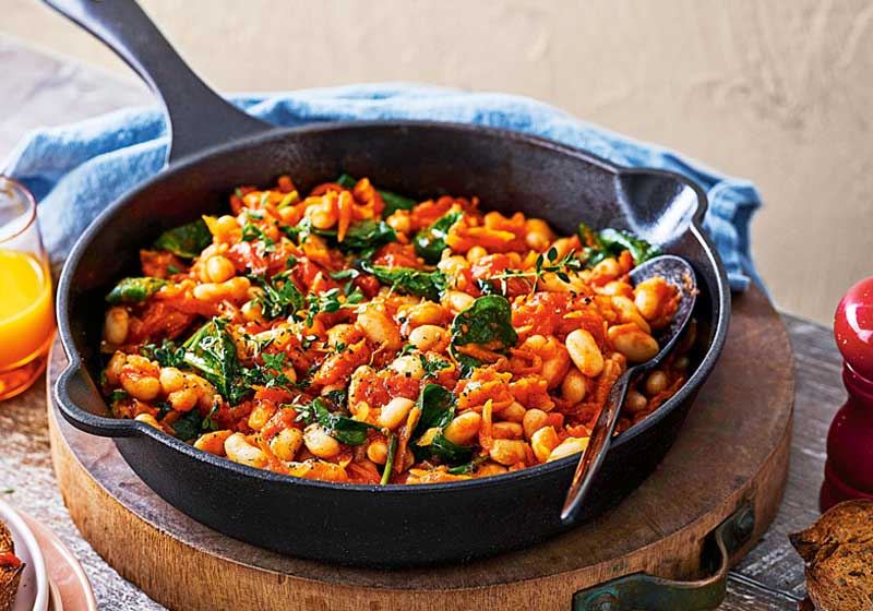 Healthy Homemade Baked Beans
