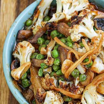 Vegan Cauliflower Stir-fry