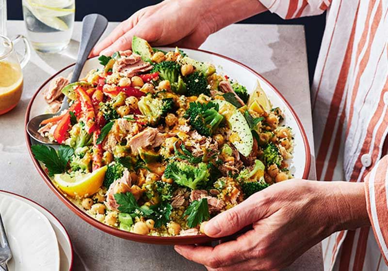 Middle Eastern-style Tuna and Couscous