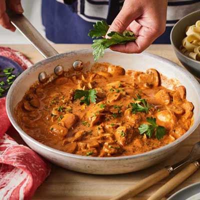 Mushroom Stroganoff