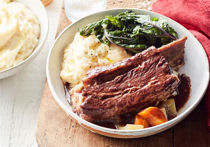 Red Wine and Rosemary Beef Ribs