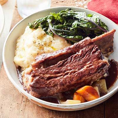 Red Wine and Rosemary Beef Ribs