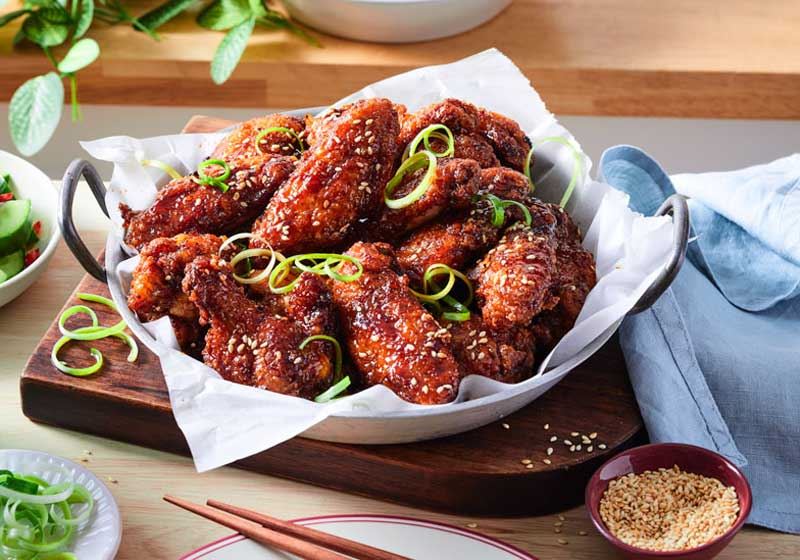 Korean Fried Sesame Chicken