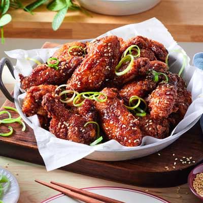 Korean Fried Sesame Chicken