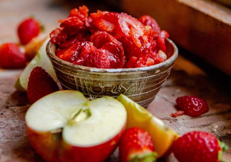 Strawberry Kimchi - Chef Recipe by Amy Pellizzoni