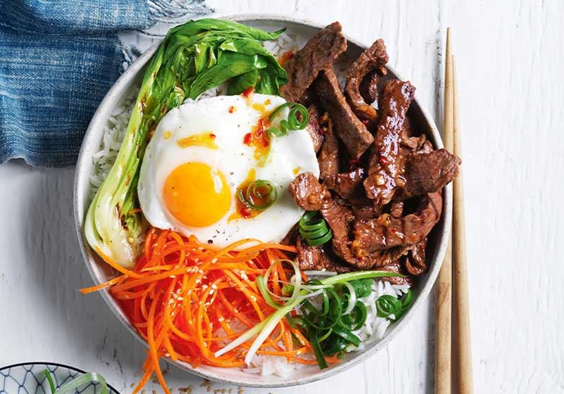 Korean Beef Rice Bowl