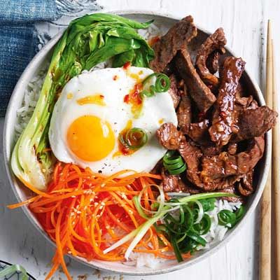 Korean Beef Rice Bowl