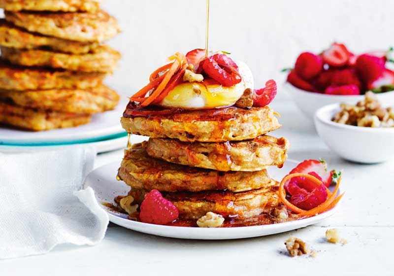 Carrot Cake Pancakes