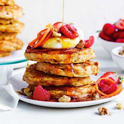 Carrot Cake Pancakes