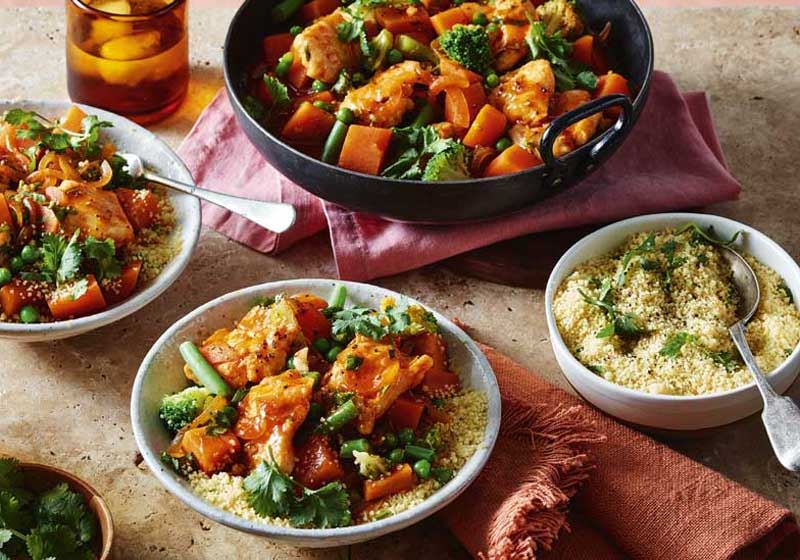 Fish Tagine with Couscous