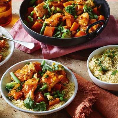Fish Tagine with Couscous