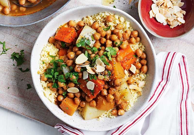 Chickpea and Root Vegetable Tagine