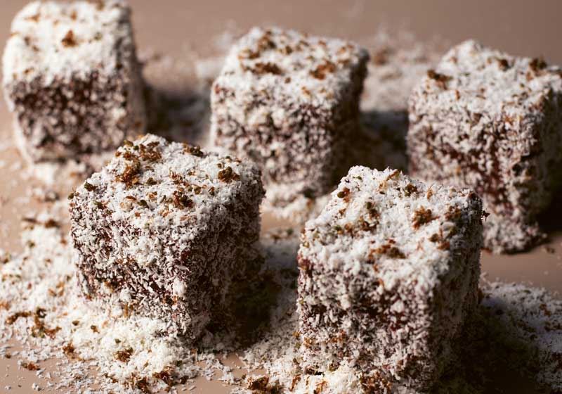 Green Ant Lamingtons - Recipe by Christopher The