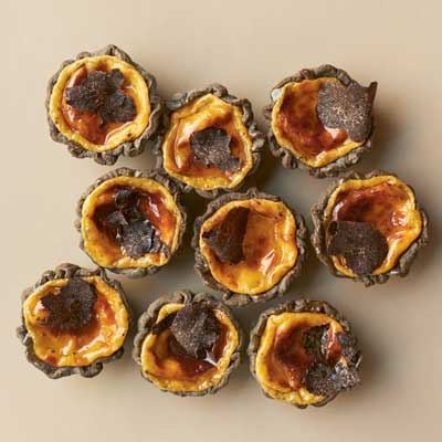 Truffle Custard Tart - Recipe by Christopher The