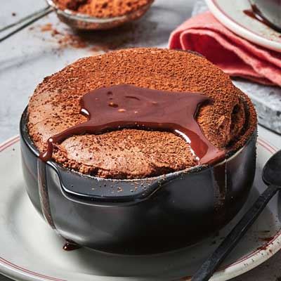 Decadent Chocolate Souffle