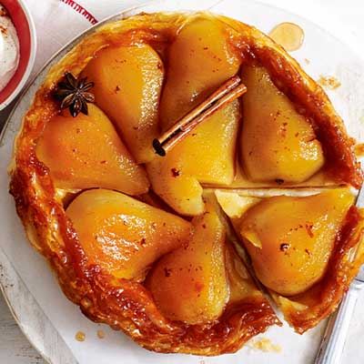 Pear and Caramel Tarte Tatin