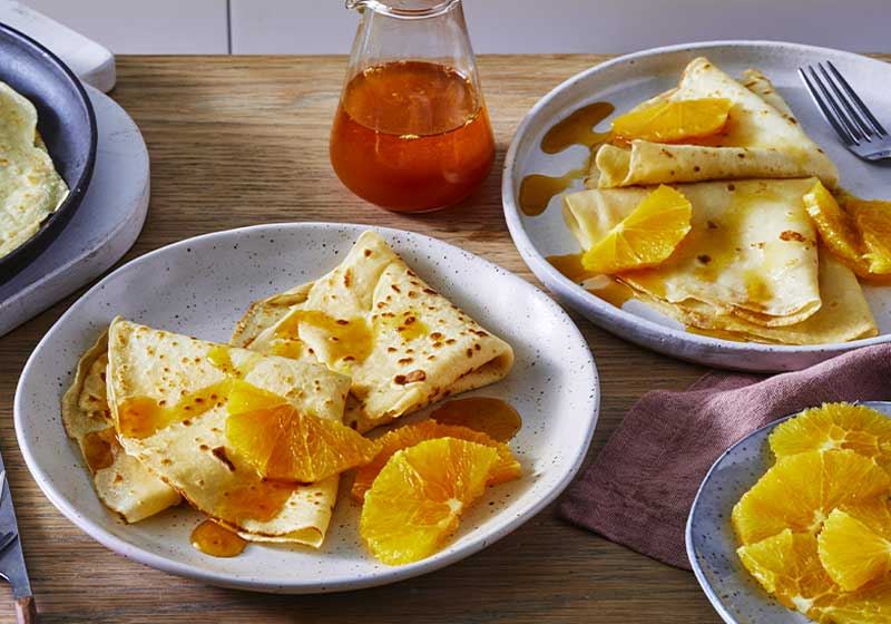 French Crepes Suzette