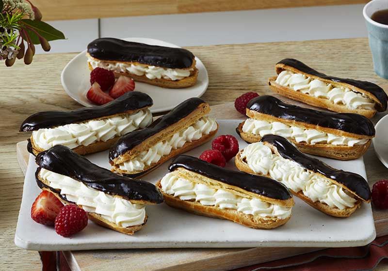 French Chocolate Eclairs