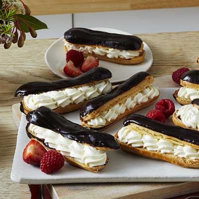 French Chocolate Eclairs