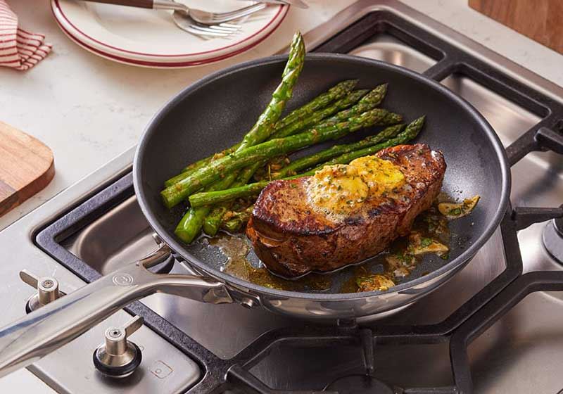 Steak with Cafe de Paris Butter