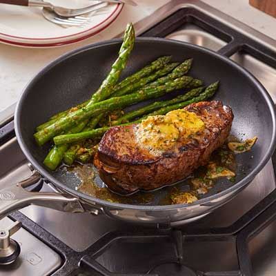 Steak with Cafe de Paris Butter