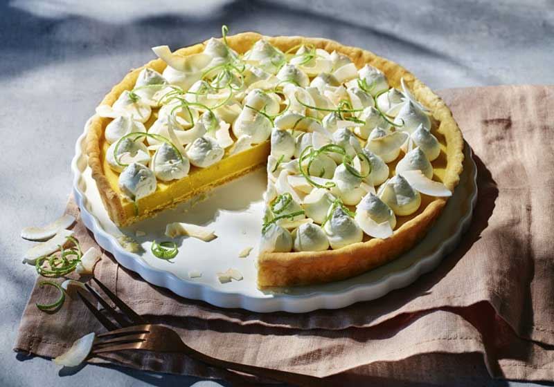 Pina Colada Tart