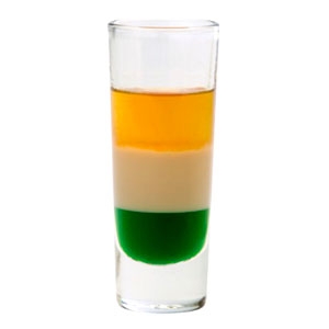 Irish Flag Shot