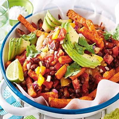 Loaded Sweet Potato Fries