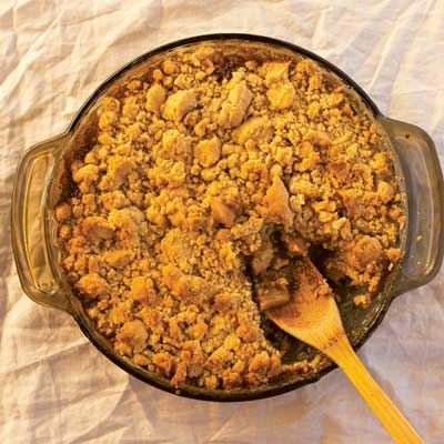 Camp Oven Apple Crumble - Recipe by Outback Tom and Grandad