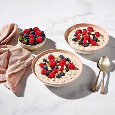 Maple Overnight Oats and Yoghurt Breaky Bowl - Recipe by Maple from Canada