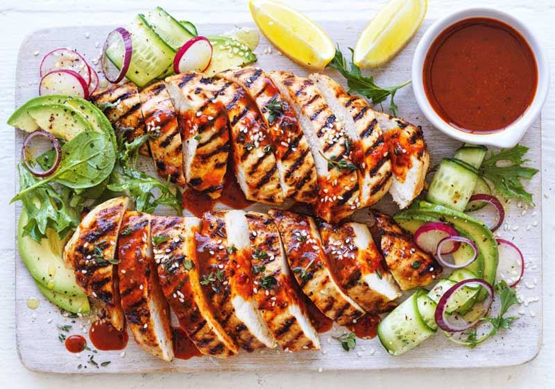 Chicken with Tangy Orange-thyme Marinade