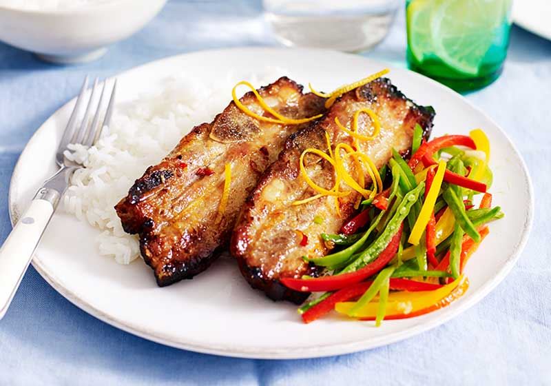 Orange, Chilli and Ginger Pork Spare Ribs