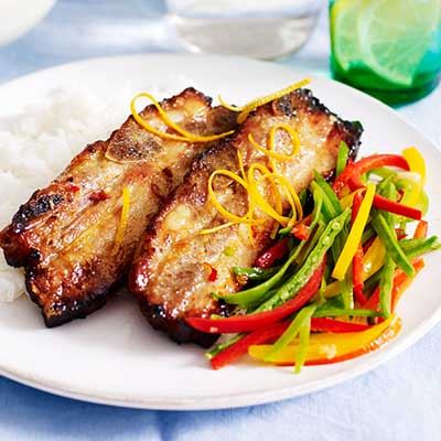 Orange, Chilli and Ginger Pork Spare Ribs