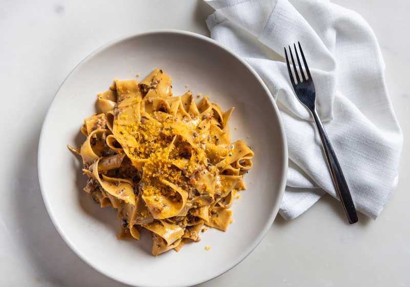 Porcini Ragout - Chef Recipe by James Searby