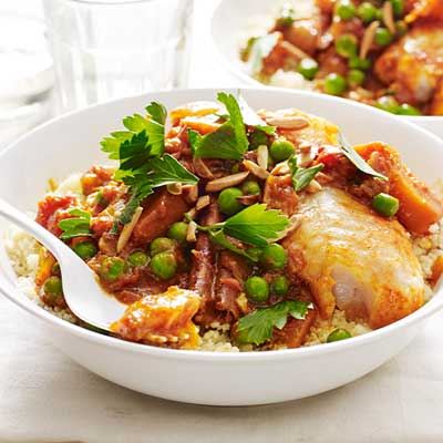 Moroccan Fish and Pumpkin Tagine