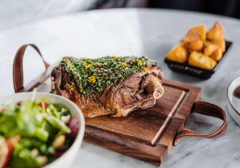 Lamb with Mint and Caper Salsa Verde - Chef Recipe by Rob Hope-Ede