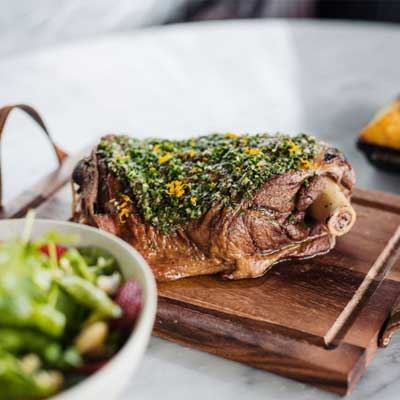 Lamb with Mint and Caper Salsa Verde - Chef Recipe by Rob Hope-Ede