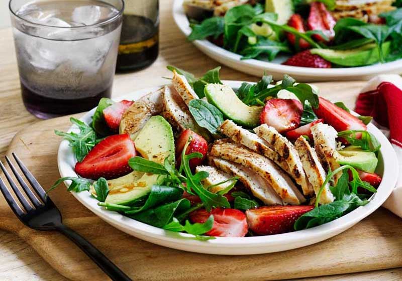 Chicken and Strawberry Salad
