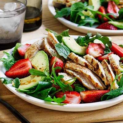 Chicken and Strawberry Salad