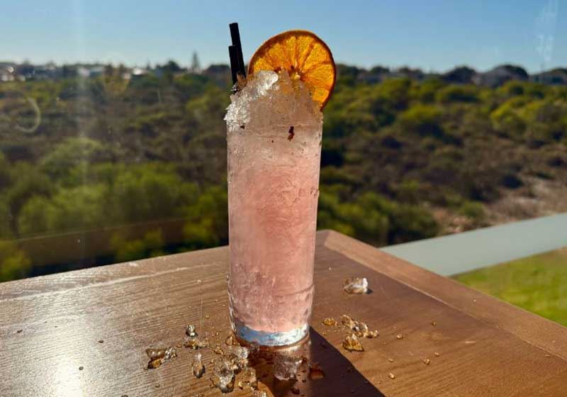 Sakura Sunset Cocktail - Recipe by Hillary's Beach Club