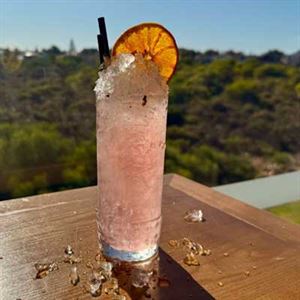 Sakura Sunset Cocktail - Recipe by Hillary's Beach Club