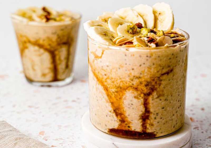Maple Peanut Butter Overnight Oats - Recipe by Maple from Canada 