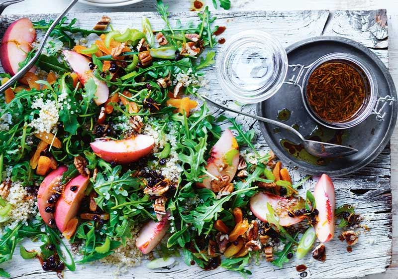 Peach, Apricot and Quinoa Salad