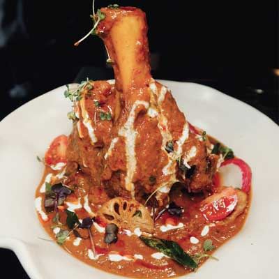 Chettinad Lamb Shank Curry - Chef Recipe by Srinivas Velpuri