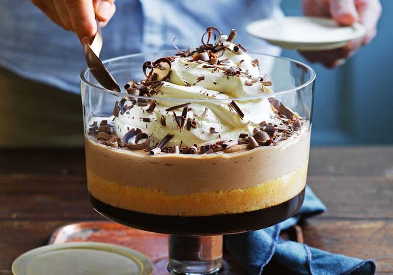 Irish Coffee Trifle