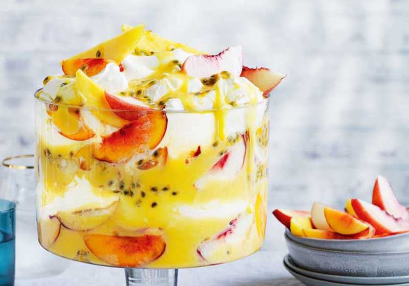 Golden Fruit Trifle