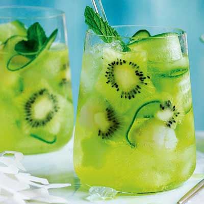 Cucumber and Melon Sangria
