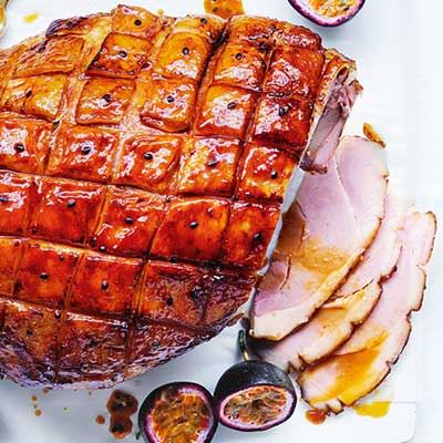 Passionfruit, Palm Sugar Glazed Ham
